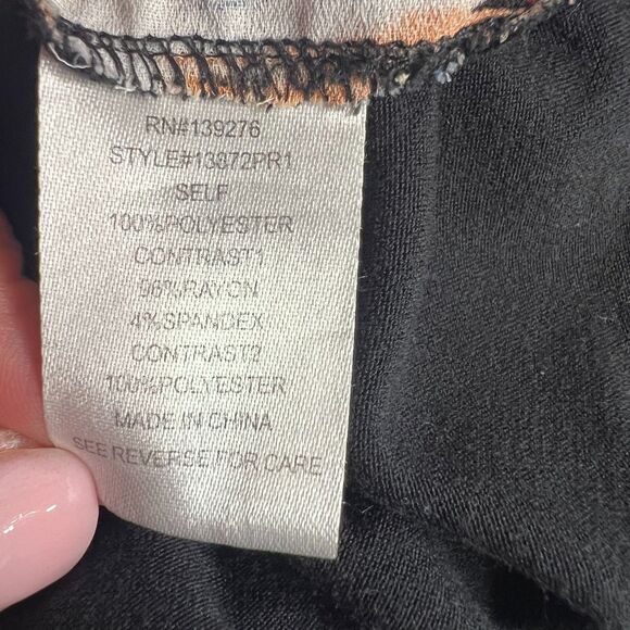 Daniel Rainn Sleeveless Top Womens Medium Abstract Artsy Boho Pullover Blouse - Picture 4 of 5